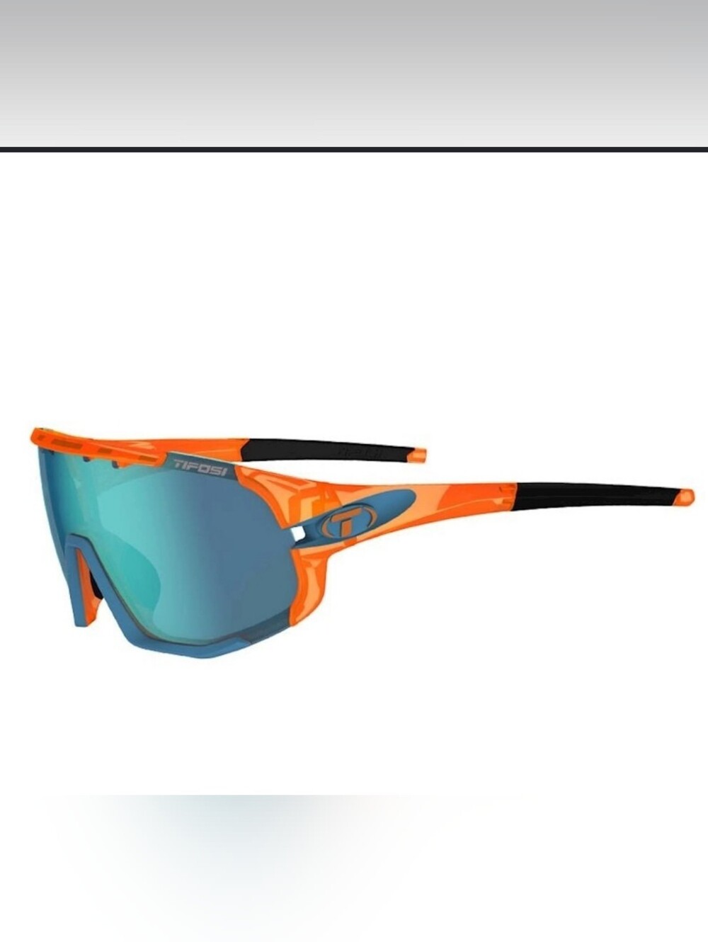 Tifosi Optics FIRE! NIB! The Sledge in Crystal Orange Interchange Eyewear. R2S!